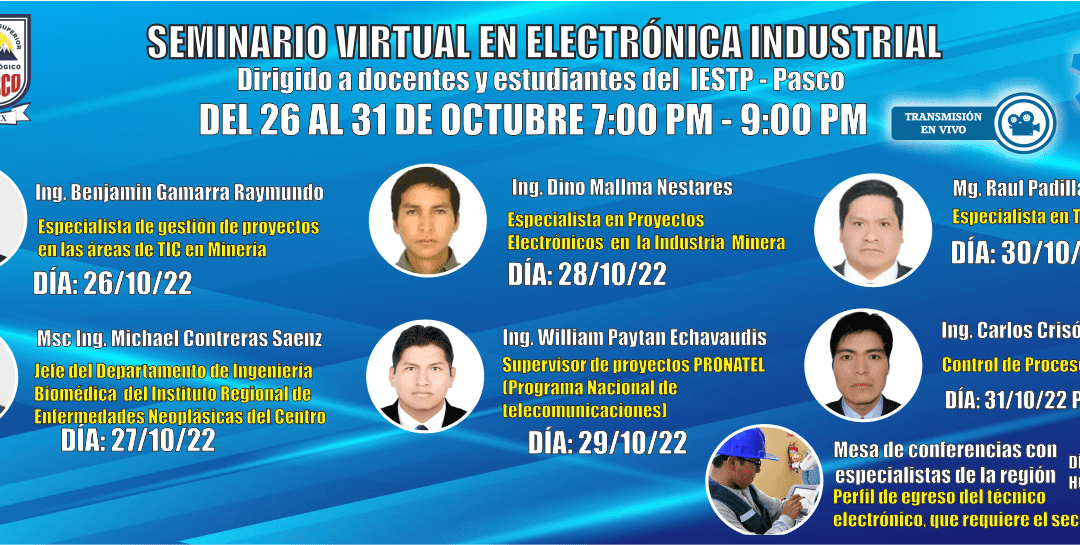 Seminario Virtual en Electrónica Industrial